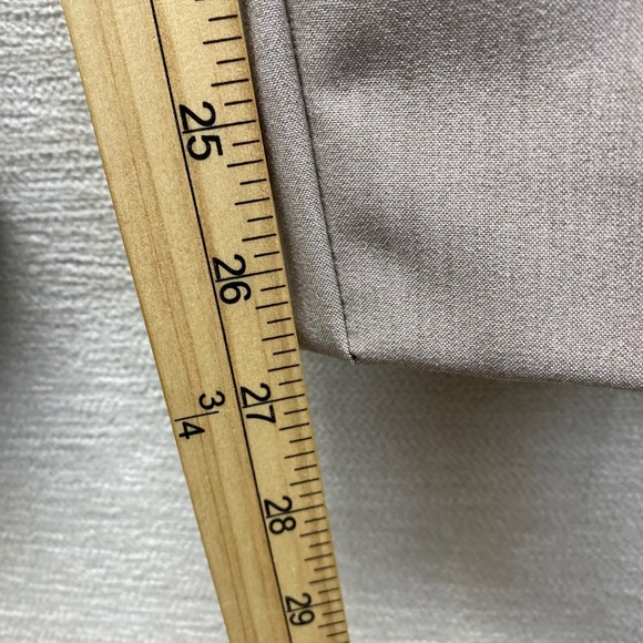 Worthington Petite Modern Fit Women's Tan Straight Leg Dress Pants 14P Stretch - Picture 8 of 13